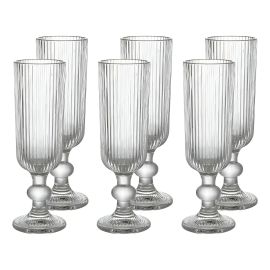 Conjunto De Taças Espumante Reluz Haus Concept 6 Pçs 150 Ml