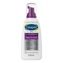 Espuma De Limpeza Facial Cetaphil Pro Ac Dermacontrol 236ml Mista Dia/noite