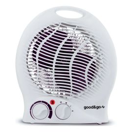 Aquecedor Caloventor Elétrico Good&Go 2000W Portátil Com Termostato Branco - [PIX]
