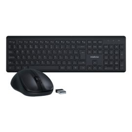 Kit Teclado e Mouse Sem Fio CSI50, 2.4GHz, ABNT2, Preto Intelbras - [PIX]