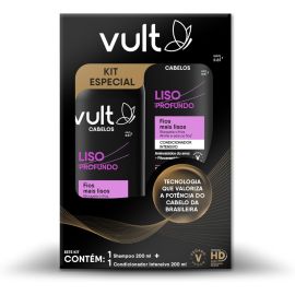 VULT PROMOPACK SHAMPOO E CONDICIONADOR LISO PROFUNDO 2x200ml