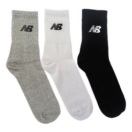 Kit 3 Meias New Balance Cano Longo 39 Ao 42 Unissex Conforto