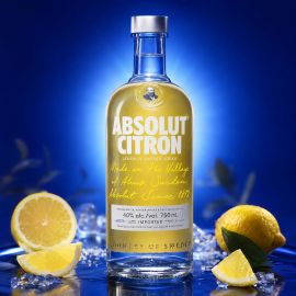 Absolut Vodka Citron Sueca 750ml Absolut Sabor vodka 750 ML