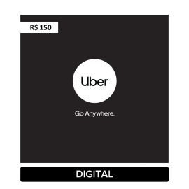 Uber Gift Card R$150 (digital)