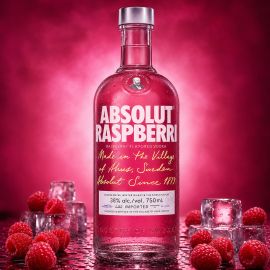 Vodka Absolut Raspberri - 750 ml