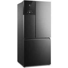 Geladeira Electrolux Multidoor Efficient Com Autosense e Inverter 590 l Black Inox Look (IM8B) 127V - [PIX]
