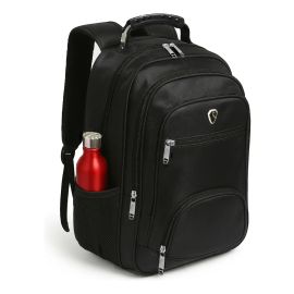 Mochila Masculina Impermeável Faculdade Alça Reforçada Preto