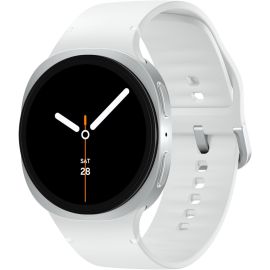 Samsung Galaxy Watch8 Smartwatch 40mm BT, Galaxy AI - Prata - [PIX]