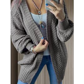 Kimono Cardigã Feminin Casaco La Trico Sueter Moda Inverno