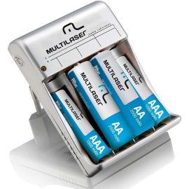 Carregador de Pilhas AA/AAA com 2 Pilhas Multi - CB045 - [PIX]