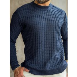 Blusa De Frio Suéter Masculino Lã Tricot