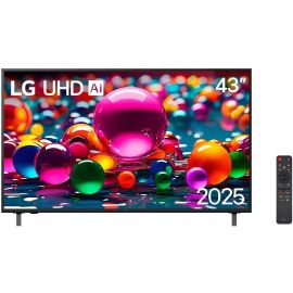 Smart TV 43' LG 43AU801C0SA 4K - [PIX]