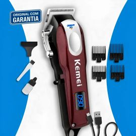 Máquina Profissional para Cabelos - Sem Fio - Kemei Km-2606 - [PIX]