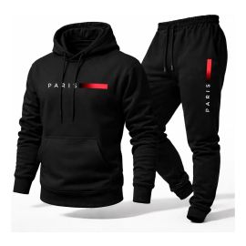 Conjunto Moletom Calça Unissex Paris Canguru Casaco Frio - [PIX]