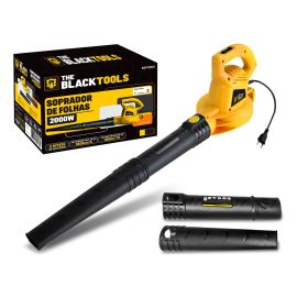 Soprador de Folhas e Resíduos Elétrico 2000w para Jardim Bsf2000 The Black Tools