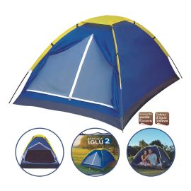 Barraca Camping Iglu Para 2 Pessoas Azul - Mor