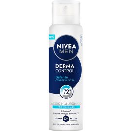 NIVEA MEN Desodorante Antitranspirante Aerossol Derma Control Defende 150ml - [RECORRÊNCIA]