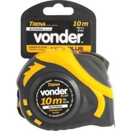 Trena Curta De Aço Autotrava 10m X 25mm Vonder