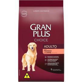 Granplus Ração Granplus Choice Frango E Carne Cães Adultos 10 1Kg