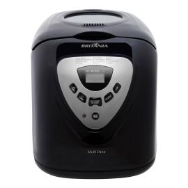 Panificadora Multipane 12 Programações Com Função Timer E Antiaderente Potência De 550 W Cor Preto Britânia 127v