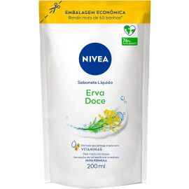 NIVEA Sabonete Líquido Refil Erva Doce 200ml