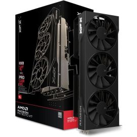 XFX Placa gráfica Swift AMD Radeon RX 9070XT Triple Fan Gaming Edition 16GB GDDR6, preta