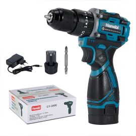 Parafusadeira Furadeira com Impacto Hanabi CY-3006 Brushless 16.8v com 1 bateria 2A.h