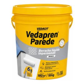 Vedapren Vedacit Parede Branco 18kg Branco Fosco