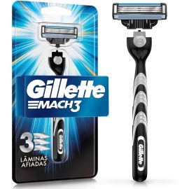 Gillette Mach3 Aparelho de Barbear com 3 Lâminas 1 Unidade