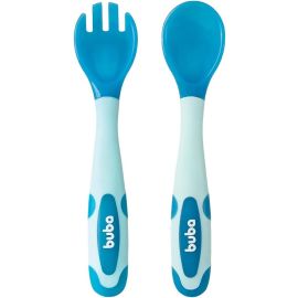 Kit Talher Flexivel e Termossensivel Azul, BUBA