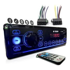 Som Automotivo H-tech Ht-1025 Bluetooth Usb Mp3 Com Controle