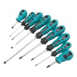 Jogo Chave Fenda Profissional Isolada Philips Imantada 10pcs
