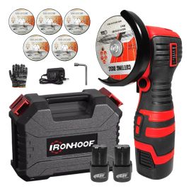 Esmerilhadeira Lixadeira Angular Brushles 28000rpm 16.8v Vermelho 110/127/220v 60hz