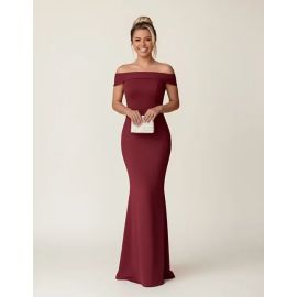 Vestido Longo Ombro A Ombro com Bojos (7 cores) - [PIX]