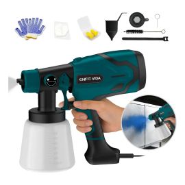 Pistola de Pintura Elétrica Pintura Hvlp 800ml