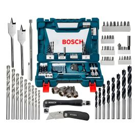 Jogo Kit Pontas Brocas Bits V-line 68 Peças Bosch Com Maleta