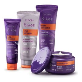 Eudora Kit Siàge Liso Intenso (4 Itens) - [PIX]