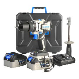 Parafusadeira Furadeira Impacto Brushless High Torque 1/2 Azul-aço 20v