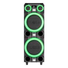 Caixa de som torre Pulse Sp518 Bluetooth / LED - 2000w cor preto