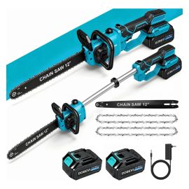 Motosserra Podador Telescópica 12 Pol 2 Baterias Dobevi 127/220v