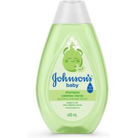 Shampoo Johnson's Baby para Bebê para Cabelos Claros, 400ml - [RECORRÊNCIA]