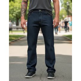 Calça Jeans Masculina Grossa para Trabalho Boca Larga Balão