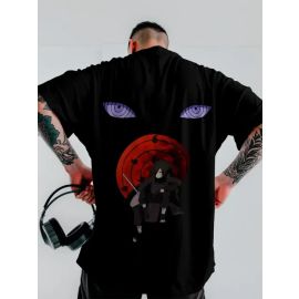 Camiseta Oversized Naru Madarauchiha