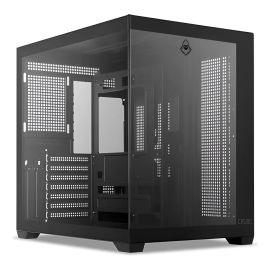 Gabinete Gamer Mancer Cv500l Preto Mid-tower Com Vidro Temperado E Usb-c