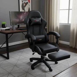 Cadeira Gamer Reclinável X-Ray Fit Preta Ergonômica