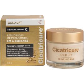 Cicatricure Gold Lift Creme Noturno Facial Hidratante Antirrugas com Efeito Tensor, 50g - [RECORRÊNCIA]