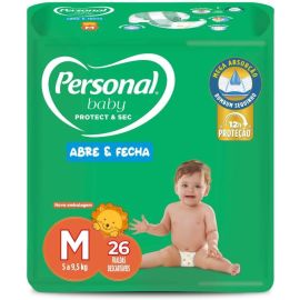 Fralda Personal Baby Protect&Sec M 26 unidades - [RECORRÊNCIA]