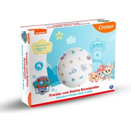 Cremer Fralda Luxo - Patrulha Canina 5 Unidades - [RECORRÊNCIA]