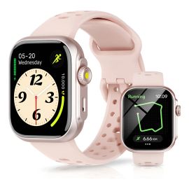 Relógio Smartwatch Bettdow Fb041 47 Mm Esportivo Alexa e Gps 1.85 Cor Rosa Mesh Preto