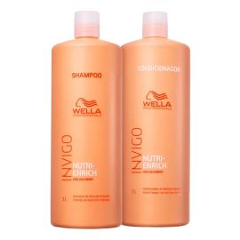 Kit Wella Professionals Invigo Enrich Shampoo 1L + Condicionador 1L